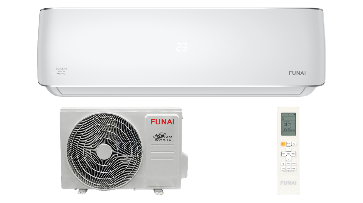 Кондиционер настенный FUNAI RAC-I-SM25HP.D04 от интернет-магазина ClimateON