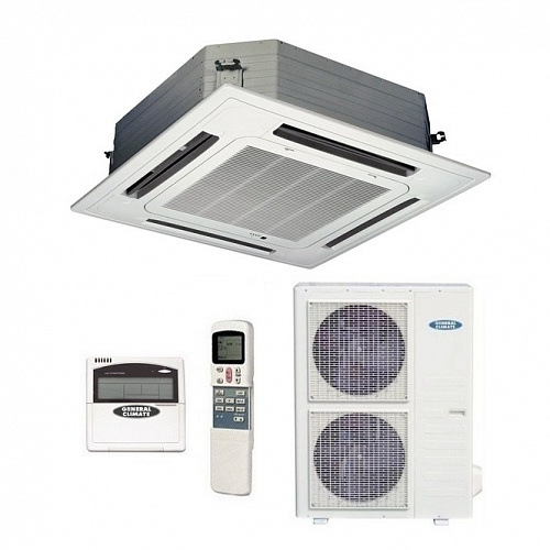 Кондиционер кассетный General Climate GC-4C60HRN2/GU-U60H2 от интернет-магазина ClimateON
